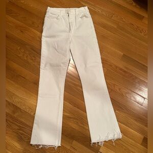 Mother Fairest of them all, hustler ankle fray jeans.